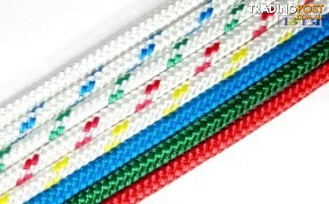 Double Braid 12mm x 300m Red Fleck