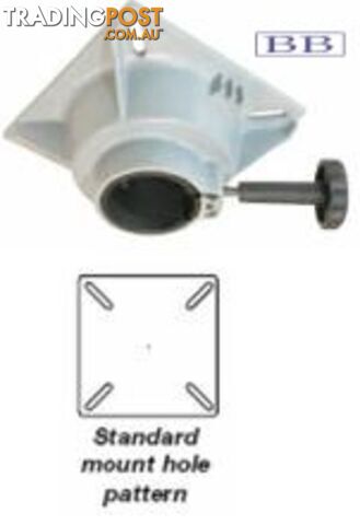 Boat Pedestal Post Swivel Top 60mm