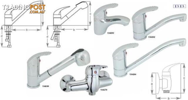 Combo tap/shower
