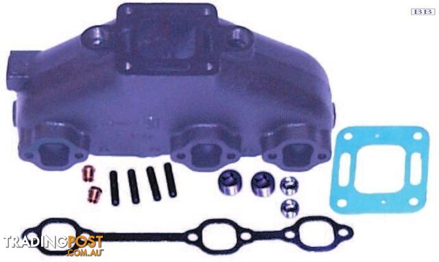 Marine manifolds Mercruiser Replacement suit 4.3L (262 CID) V6 Port and...