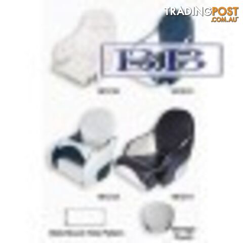 Boat seats Ocean boat Seat Blue & White Trim