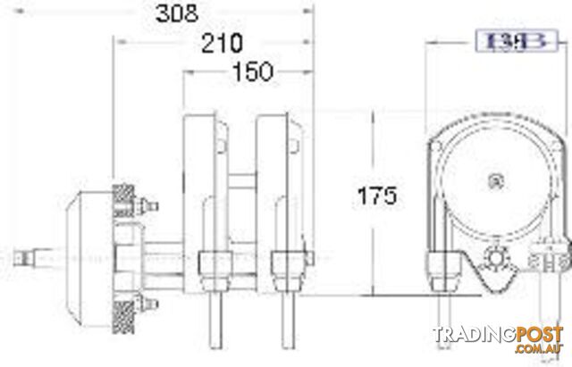 Teleflex Twin Cable Quick Connect Helm
