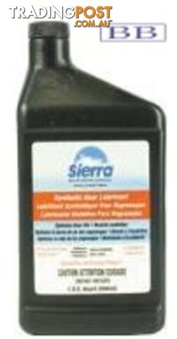 Synthetic Gear Lube 18.92l (5 gal)