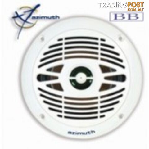 Azimuth Twin Cone Round W/proof Speakers