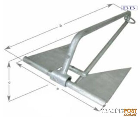 Slip Ring Sand Anchors 1.8kg to5.9kg
