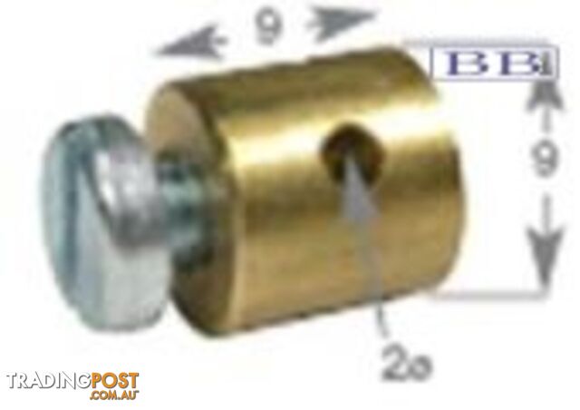 Stop collar suits 30 series cables with wire inner