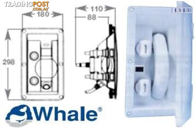 Marine Whale Mixer Swim-N-Rinse