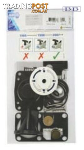 Toilet Service Kit suit Jabsco 2000 manual 1998 2007