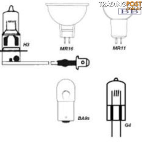 Quartz Halogen Bulb 12V 10w