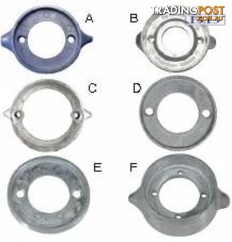 Volvo Anodes Stern Drive Sail Drive