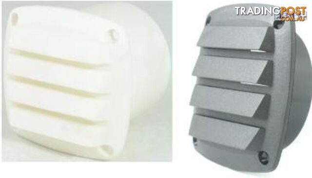 Louvre Vent White