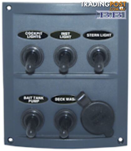 Marine Switch Panel Splashproof rwb2114