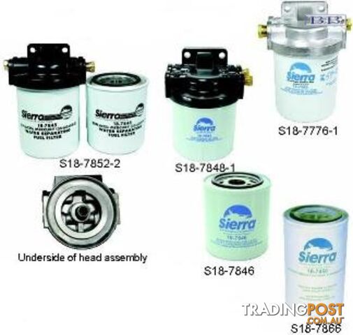 Fuel filter and Water Separator Kit 3/8" 18-7776-1