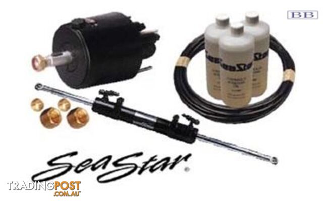 Seastar Catamaran Hydraulic Steering Kit