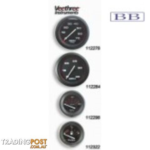 Black Amega Tacho 4000 RPM Diesel Alternator