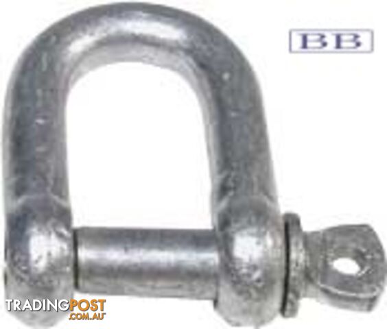 D shackle 16mm (5/8")