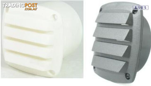 Louvre Vent White