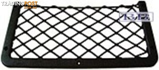 Storage nets with a rigid plastic frame Black or White
