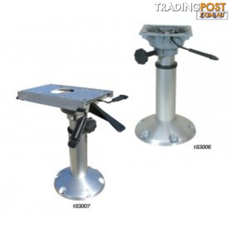 Boat seat Gas Pedestals with swivel seat mount or Slide