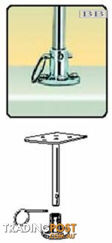 Deck Socket Mount