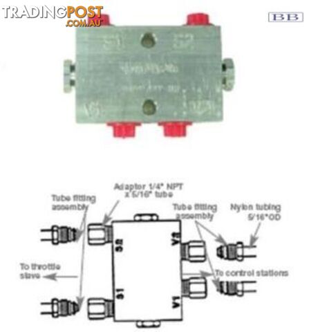 Hynautic Lock out valve Hydraulic Seastar