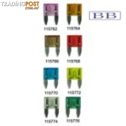 Mini ATM Blade Fuse 3A