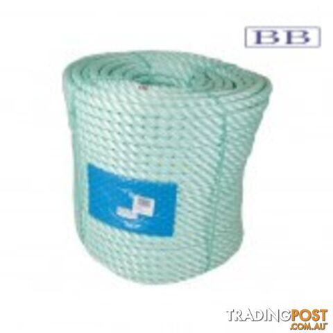 Aquadan 3 Strand Rope 24mm x 125m coil