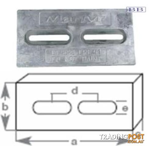 Mini Diver Anode 1.05kg
