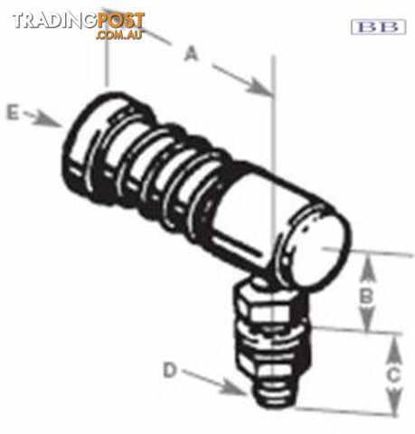 TFX Control Cable Ball Joint Fitting steel