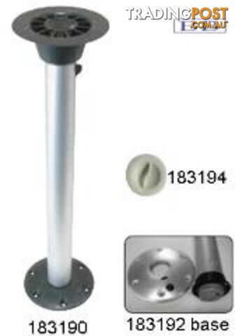 Boat CaravanTable Pedestal Surface Mount Nylon or Alloy base
