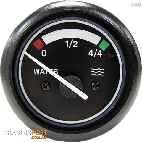 Marine FRESH WATER GAUGES BLACK OR WHITE