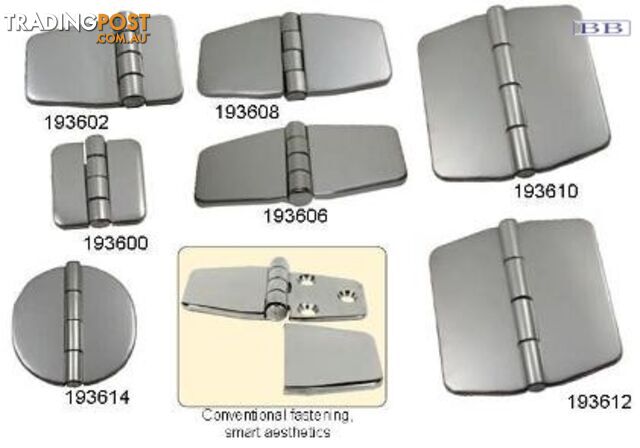 Covered Hinge 74mm