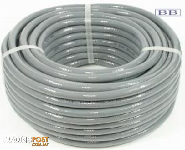 Grey Fuel Hose 10mm x 33m