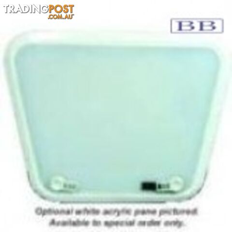 Bomar Nibo Trapezoid Hatch White