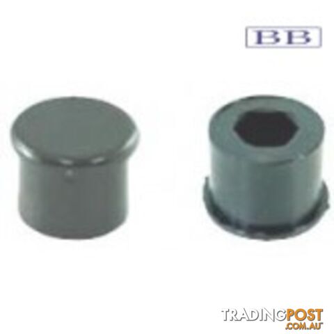 Tube End Cap to suit 25x3.0mm Tube