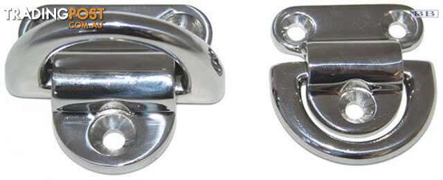 Folding Pad Eyes Stainless 316 RWB2618 RWB2619