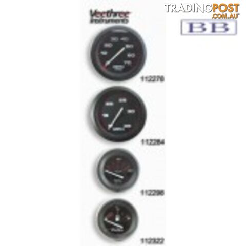 Black Amega Speedo 35 mph