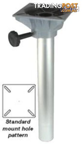Plug-In fixed Height Pedestal with swivel top