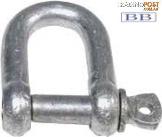 D shackle 13mm (1/2")