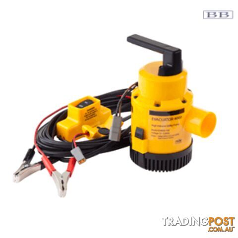 RULE EV4000-103 120LPM 12v 7m Head 2" outlet Portable Commercial Quality