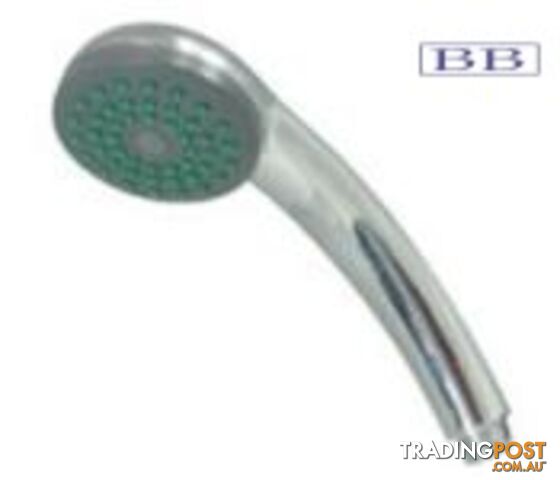 Chromed shower handset