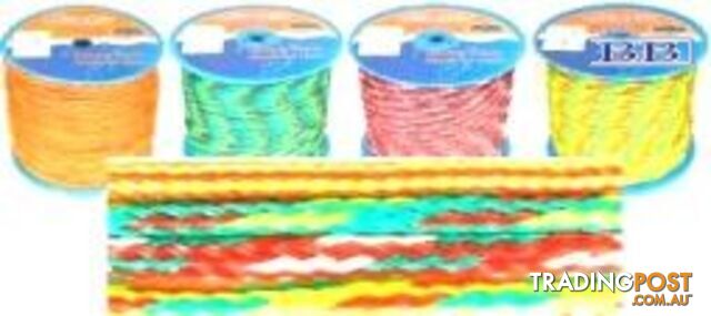 Ski Rope Fluro Pink 7.5mm x 200m