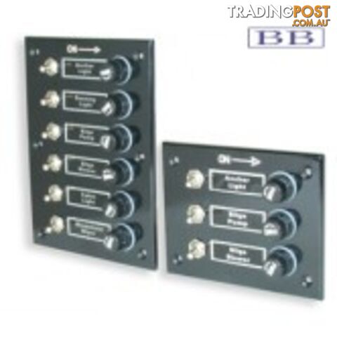 6 Switch Panel, Bakelite