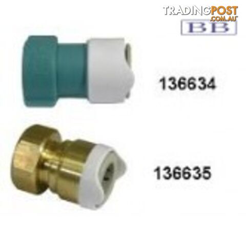 Brass 3/8BSP Adaptor to Suit System 15
