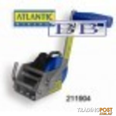 Atlantic Winch 3:1 with 6m x 4mm Cable