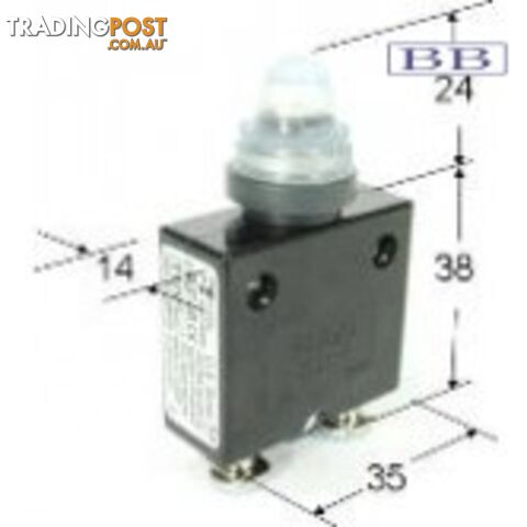 CarlingŒ¬ CLB Circuit Breaker 7 Amp-40amp