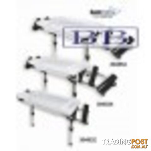 Med Supreme Bait Board With 2 Rod Holders Rod Mt