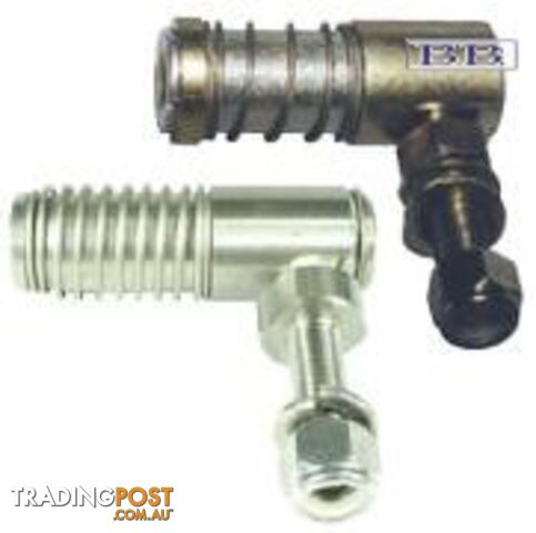 Ball joint - 3/8"and 1/2 UNF - gold passivated steel and Stainless