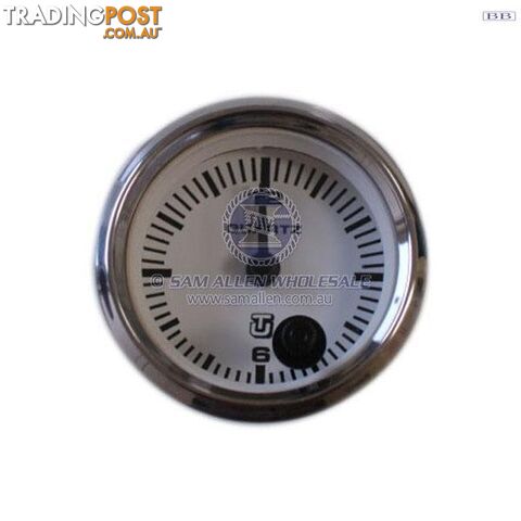 Marine Ultraflex Clock S/Steel