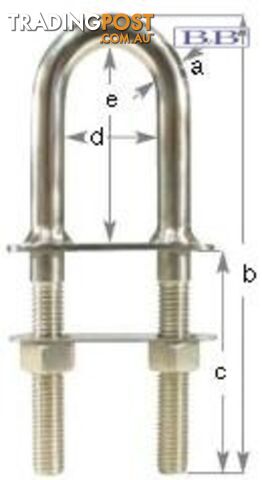 Deluxe Bow äóÖUäó» Bolt 3/8"UNC